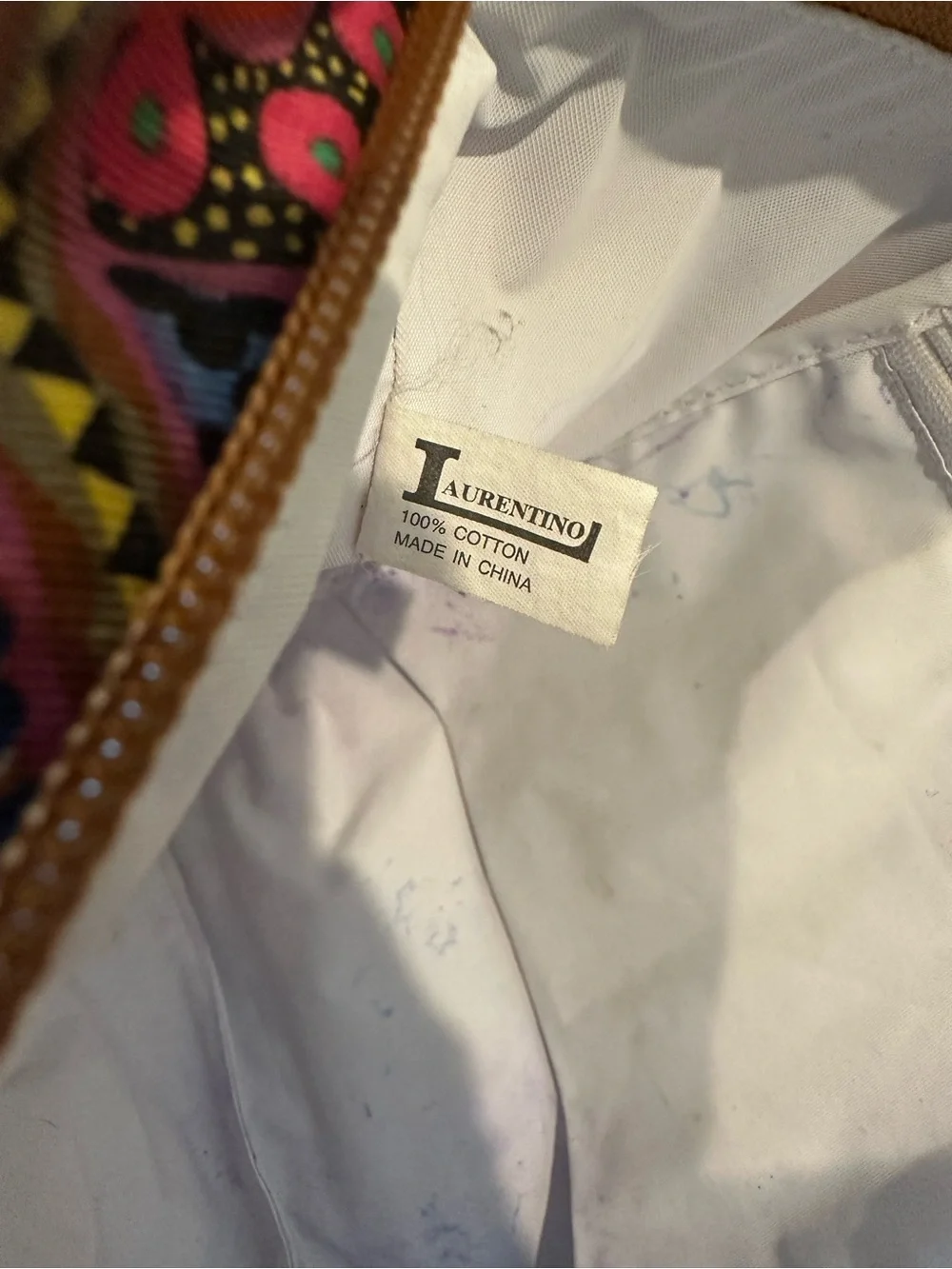 Bec Pierce Australian Designer Colorful Abstract Print Shoulder Tote Bag